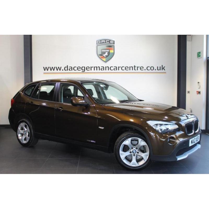 2012 12 BMW X1 2.0 SDRIVE20D SE DIESEL AUTOMATIC 5DR DIESEL