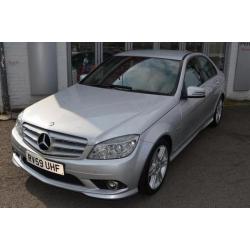 2009 Mercedes C-Class C220 CDI BlueEFFICIENCY Sport 4 door Auto Diesel Saloon