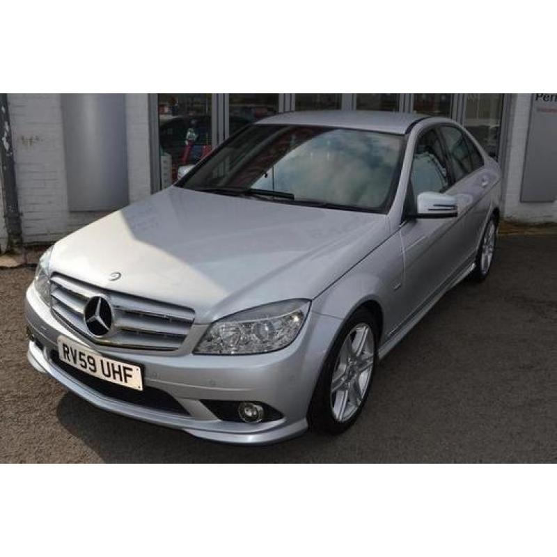 2009 Mercedes C-Class C220 CDI BlueEFFICIENCY Sport 4 door Auto Diesel Saloon