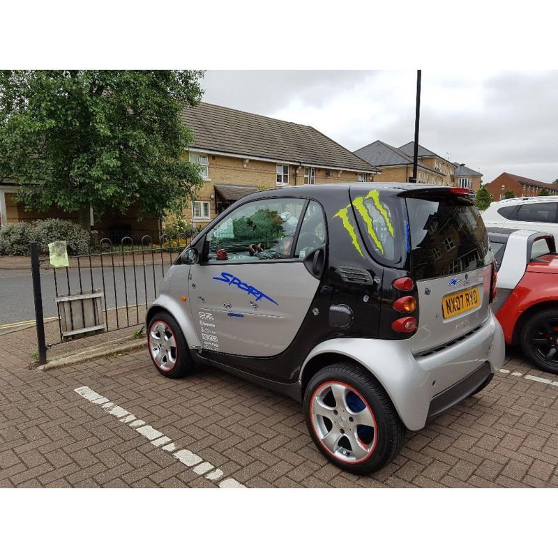 SMART CAR FORTWO 450 (2007) SPORTS PERFORMANCE fOR SALE UNBERLEAVABLE CONDITION AND SPEC