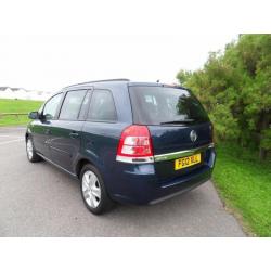 2012 12 VAUXHALL ZAFIRA 1.7 EXCLUSIV CDTI ECOFLEX 5 DOOR 108 BHP DIESEL