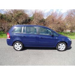 2013 63 VAUXHALL ZAFIRA 1.6 EXCLUSIV 5D 113 BHP