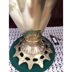 Antique bronze umbrella stand vintage retro art deco