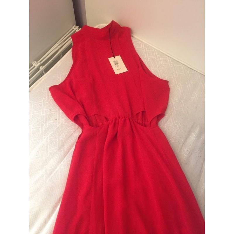 River island red dress