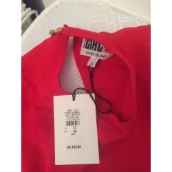 River island red dress