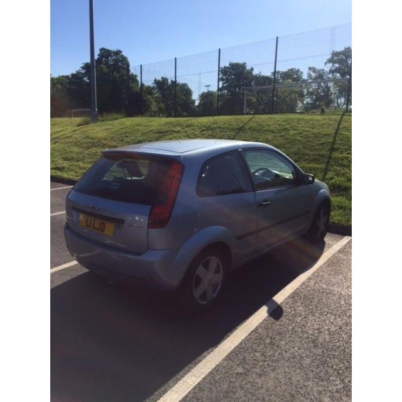 2006 FORD FIESTA BLUE 3 DOOR HATCHBACK 1.4 PETROL MANUAL **MOT April 2017**