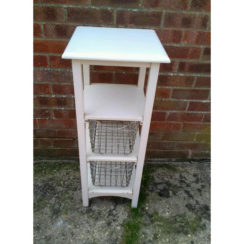 Shabby chic veg rack solid wood