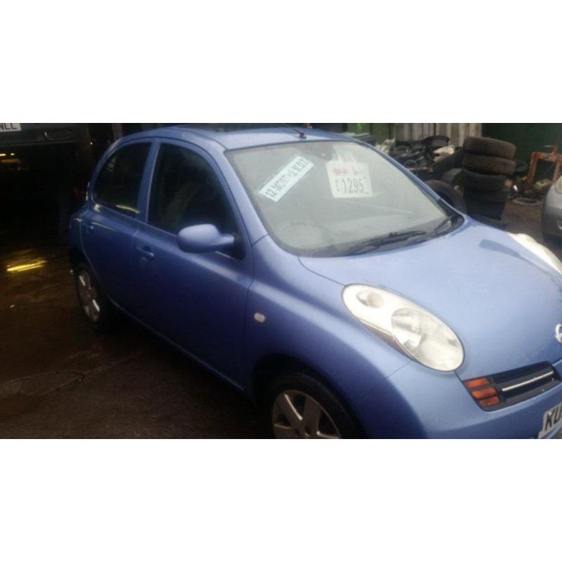 2004 Nissan Micra 1.2 16v SE 5dr