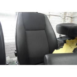 saab 9-3 facelift saloon 2008 half black leather front seats rear seats panels