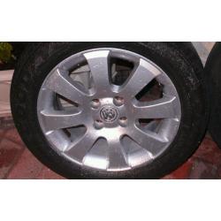 4 vauxhall alloy wheels