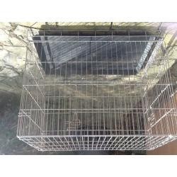 Folding Dog Cage