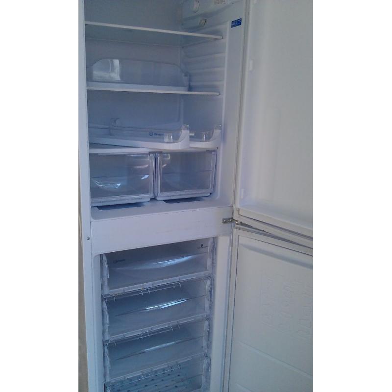 Indesit fridgefreezer, 2.5 years old