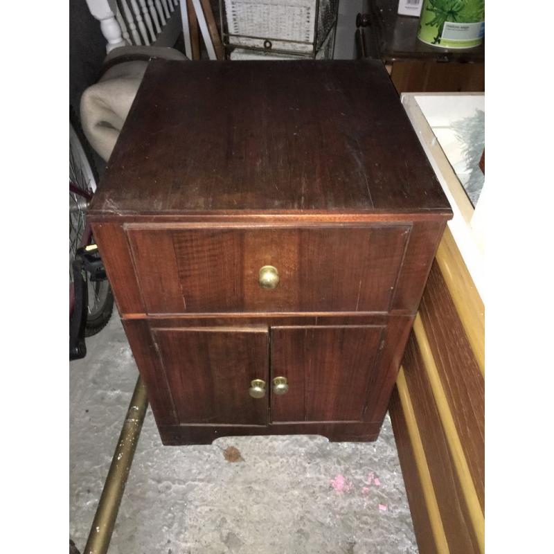 Beautiful Oak Bedside Table