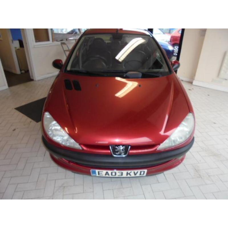 Peugeot 206 1.4 GLX 5dr (a/c) 6 MONTHS WARRANTY INCLUDED