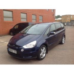 Ford S Max Good Diesel Condition with 1 Owner history and mot