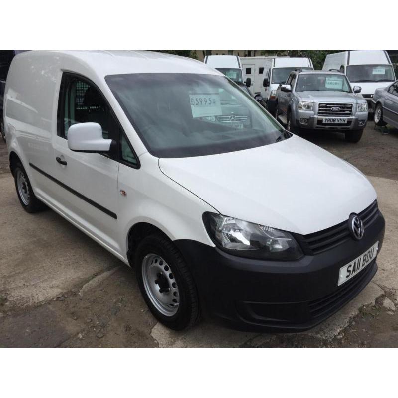 2011 Volkswagen Caddy 1.6TDI 75PS NO VAT VERY CLEAN 1 OWNER