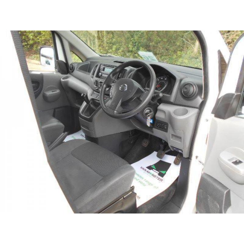 Nissan Nv200 1.5 DCI SE 89BHP VAN DIESEL MANUAL WHITE (2013)