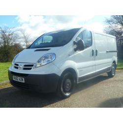 2012 62 NISSIAN PRIMASTAR 2.9T 2.0DCI 6SPEED LWB SE 1 OWNER FSH IMMACULATE VAN