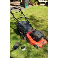 PetroLawnmower Mountfield M63PD self propelled 53cm cut. Alloy Deck Mulch or grass collect