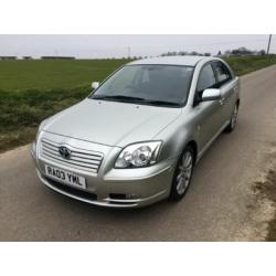 2003 03 TOYOTA AVENSIS 1.8 T4 VVT-I 5D AUTO 127 BHP