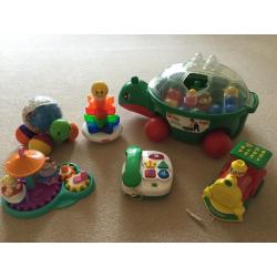 Toddlers Toy Bundle, includes Baby Lego, Fisher Price Weebles, ELC & more