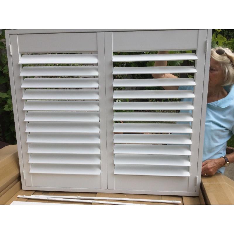 Brand New Plantation Shutter in white