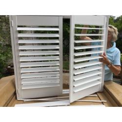 Brand New Plantation Shutter in white