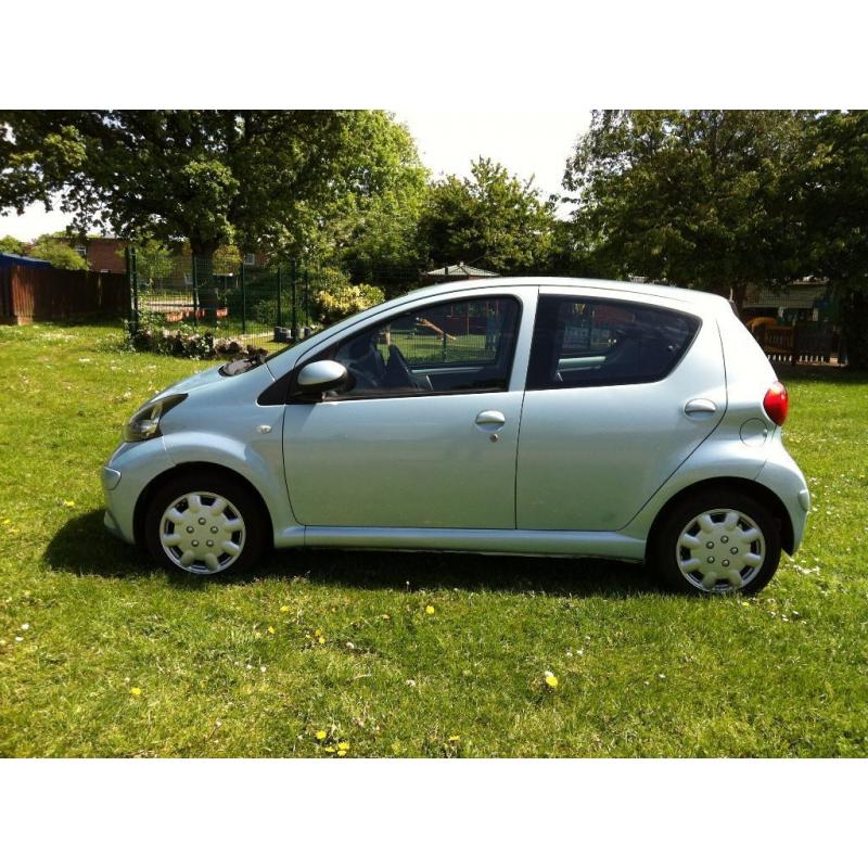 Toyota Aygo+ VVTi (2007) 5dr 1.0cc ONLY 1 montly Tax Mot Hpi Clear FSH MINT Condition -P/x Weclome