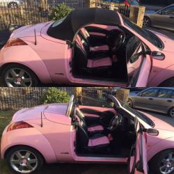 Limited edition pink streetka winter edition with hard top roof