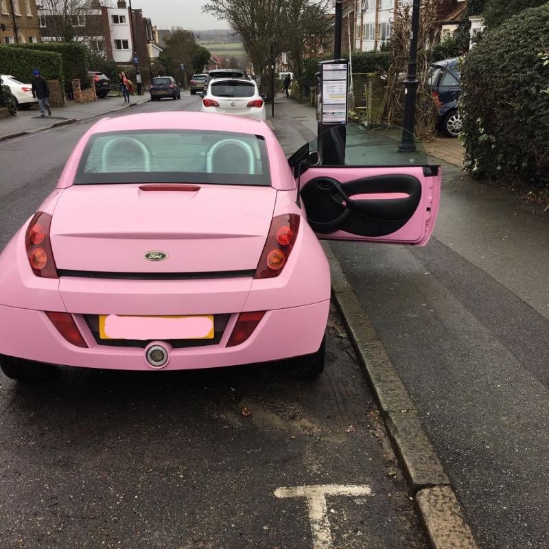 Limited edition pink streetka winter edition with hard top roof