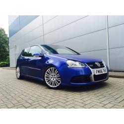 2006 56 Reg Volkswagen Golf R32 3.2 V6 4Motion + Blue + SAT NAV + LEATHER +