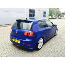 2006 56 Reg Volkswagen Golf R32 3.2 V6 4Motion + Blue + SAT NAV + LEATHER +