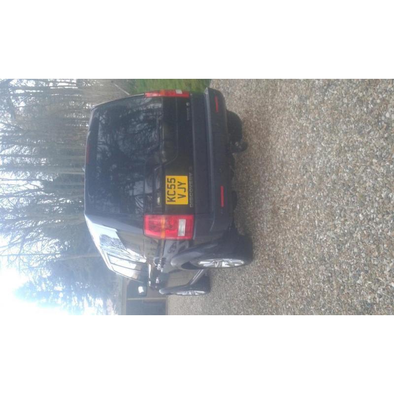 land rover discovery 3 tdv6 black, swap defender/90