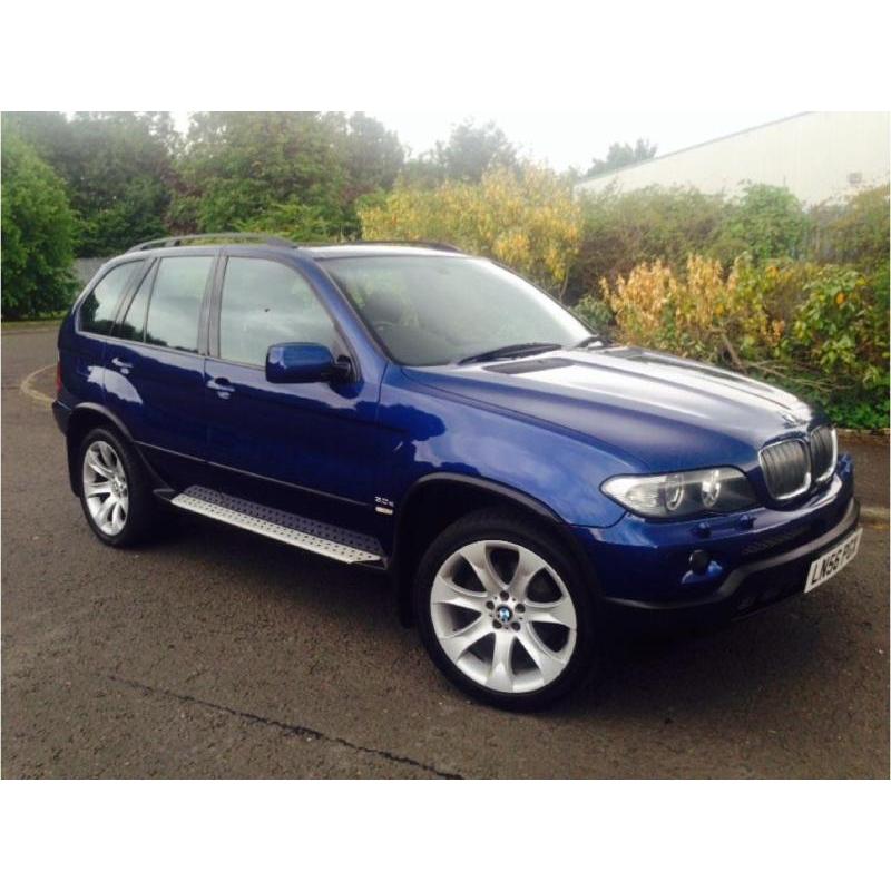 2006 BMW X5 3.0 d BluePerformance Le Mans Blue Sport SUV 5dr Diesel Automatic