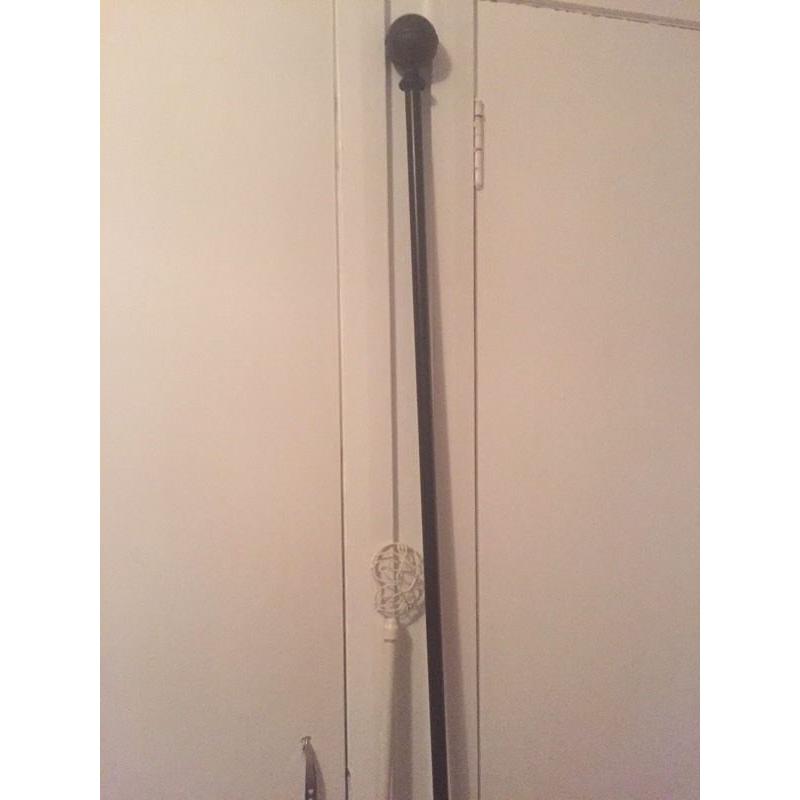 Curtain poles