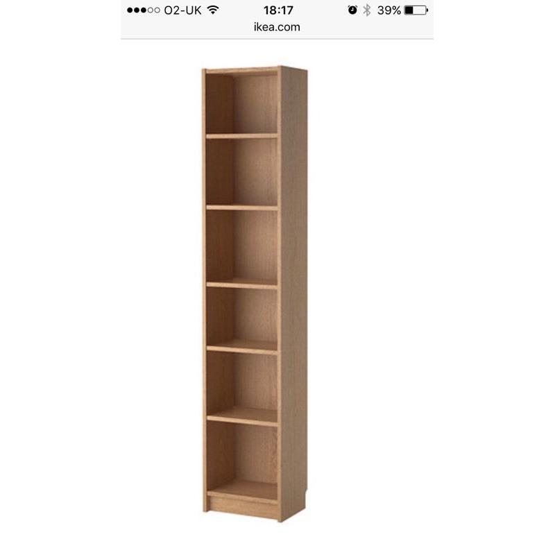 IKEA billy bookcase - oak