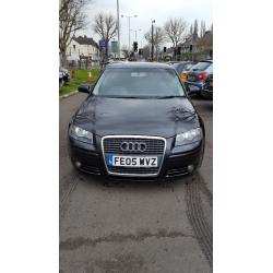 2005 AUDI A3 SPORT 2.0TDI SPORTBACK 5DR ++6 SPEED++FULL MAIN DEALER SERVICE++ALLOY WHEELS++2 KEYS++