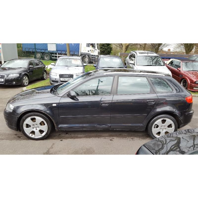 2005 AUDI A3 SPORT 2.0TDI SPORTBACK 5DR ++6 SPEED++FULL MAIN DEALER SERVICE++ALLOY WHEELS++2 KEYS++