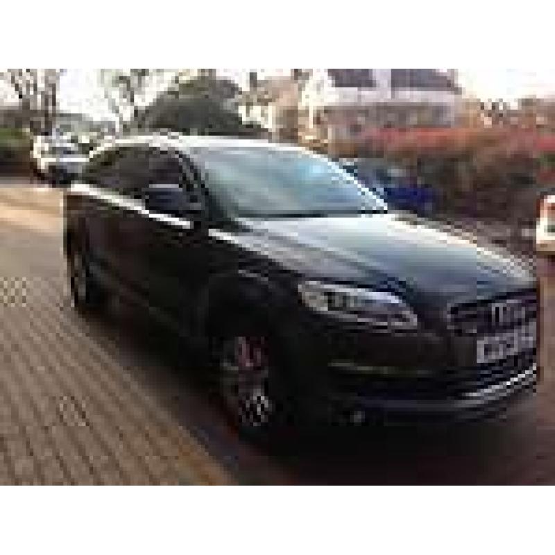 Audi Q7 Full Audi Service History - Finance available - Good Bad or Poor Credit - no deposit