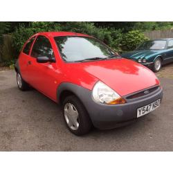 (Y) 2001 Ford Ka - 1.3 Petrol - Manual - Red - Located Uxbridge / Heathrow area