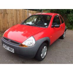 (Y) 2001 Ford Ka - 1.3 Petrol - Manual - Red - Located Uxbridge / Heathrow area