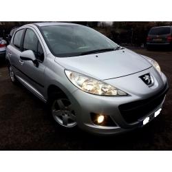 2009 PEUGEOT 207 VERVE 1.4 PETROL,EXCELLENT CONDITION,3 MONTH WARRANTY+PART EXCHANGE WELCOME