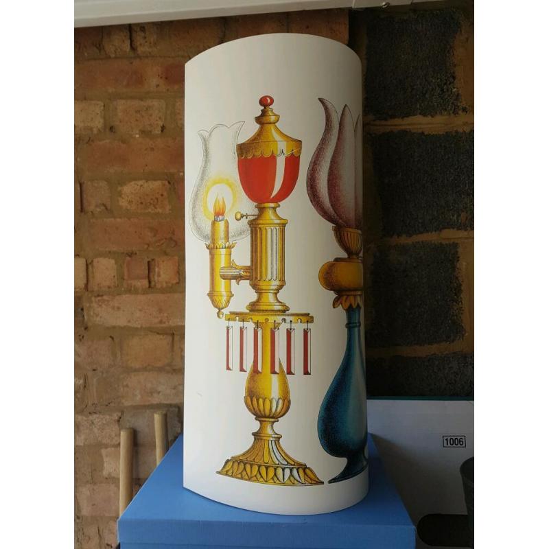 Extremely rare genuine Fornasetti Antonangeli lamp shade for lamp or wall light fixture