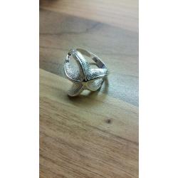 sterling silver starfish ring