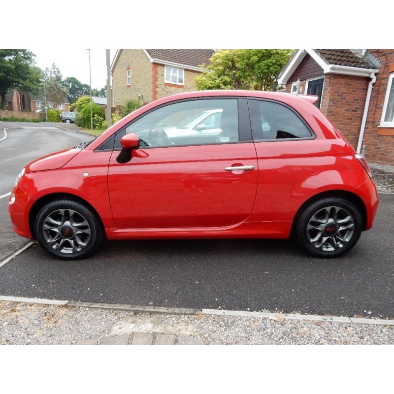 Fiat 500 1.2 S 3dr Red 2014 (64)