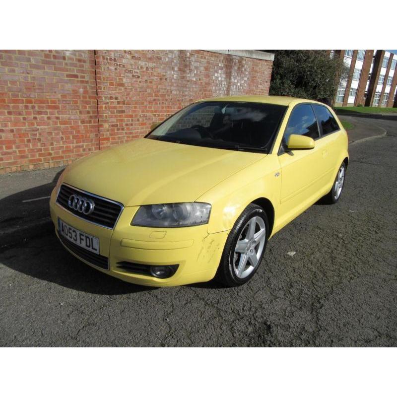 2003 AUDI A3 2.0 FSI SE MANUAL PETROL 3DR HATCHBACK