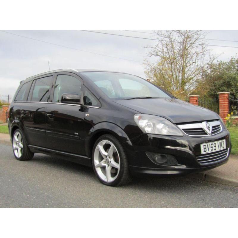 2009 Vauxhall Zafira 1.9 CDTi 150 BHP SRi 5DR FULL VAUXHALL EXTERIOR PACK ** ...