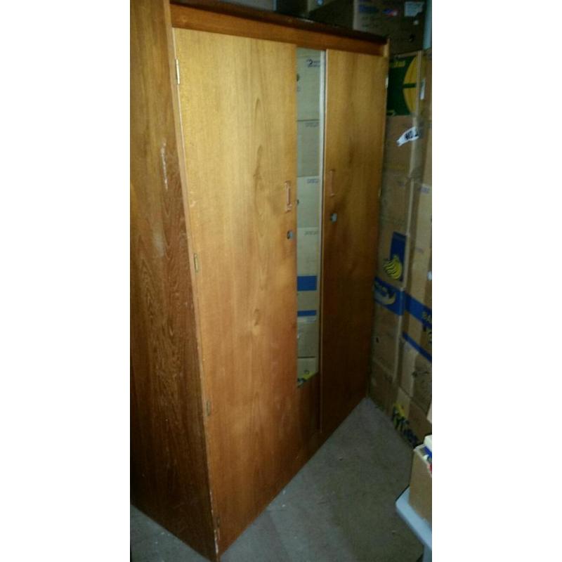 Wood Wardrobe