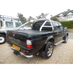 2005 54 MITSUBISHI L200 2.5 ANIMAL DOUBLECAB 4WD PICK UP 4X4 NO VAT DIESEL