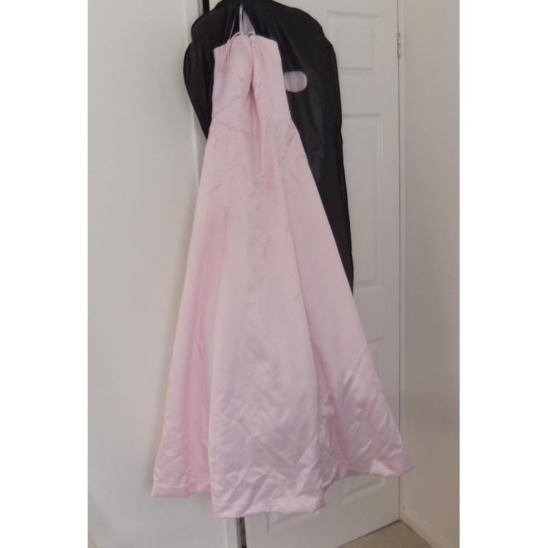 Satin Prom Dress, UK size 6